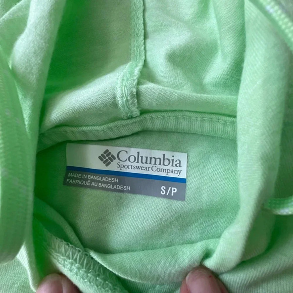 NWT Columbia Women’s Sun Trek Hooded Pullover in Key West Heather S - Picture 8 of 9